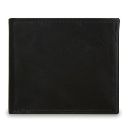 Lucchese Black Bifold Ostrich Wallets