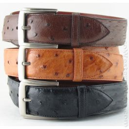 Republic - Full Quill Ostrich Belt