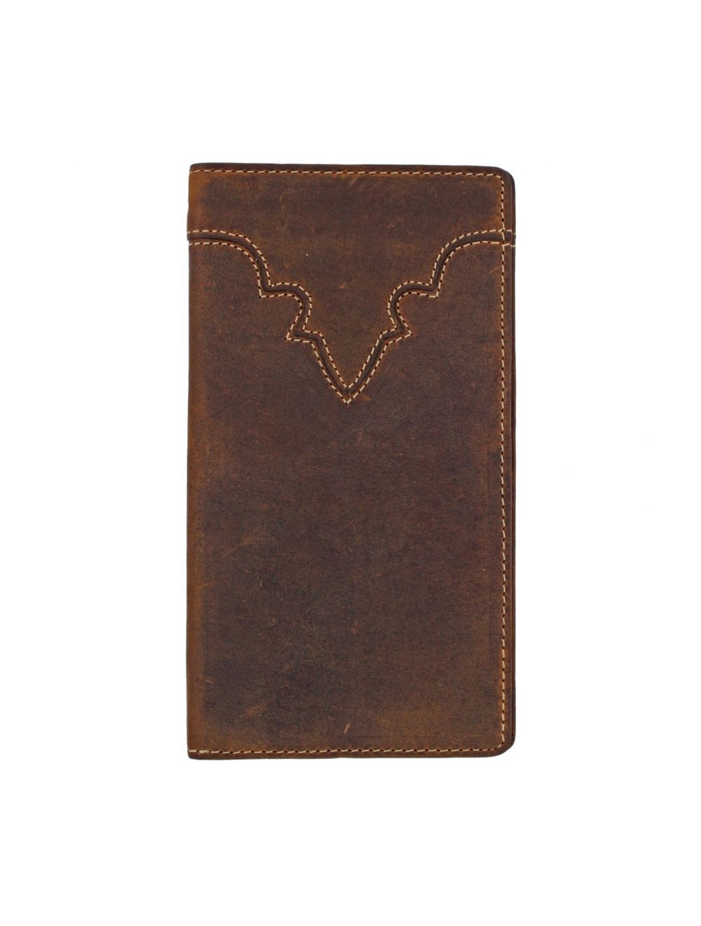 Lucchese Men's Sienna Ostrich Hipster Wallet