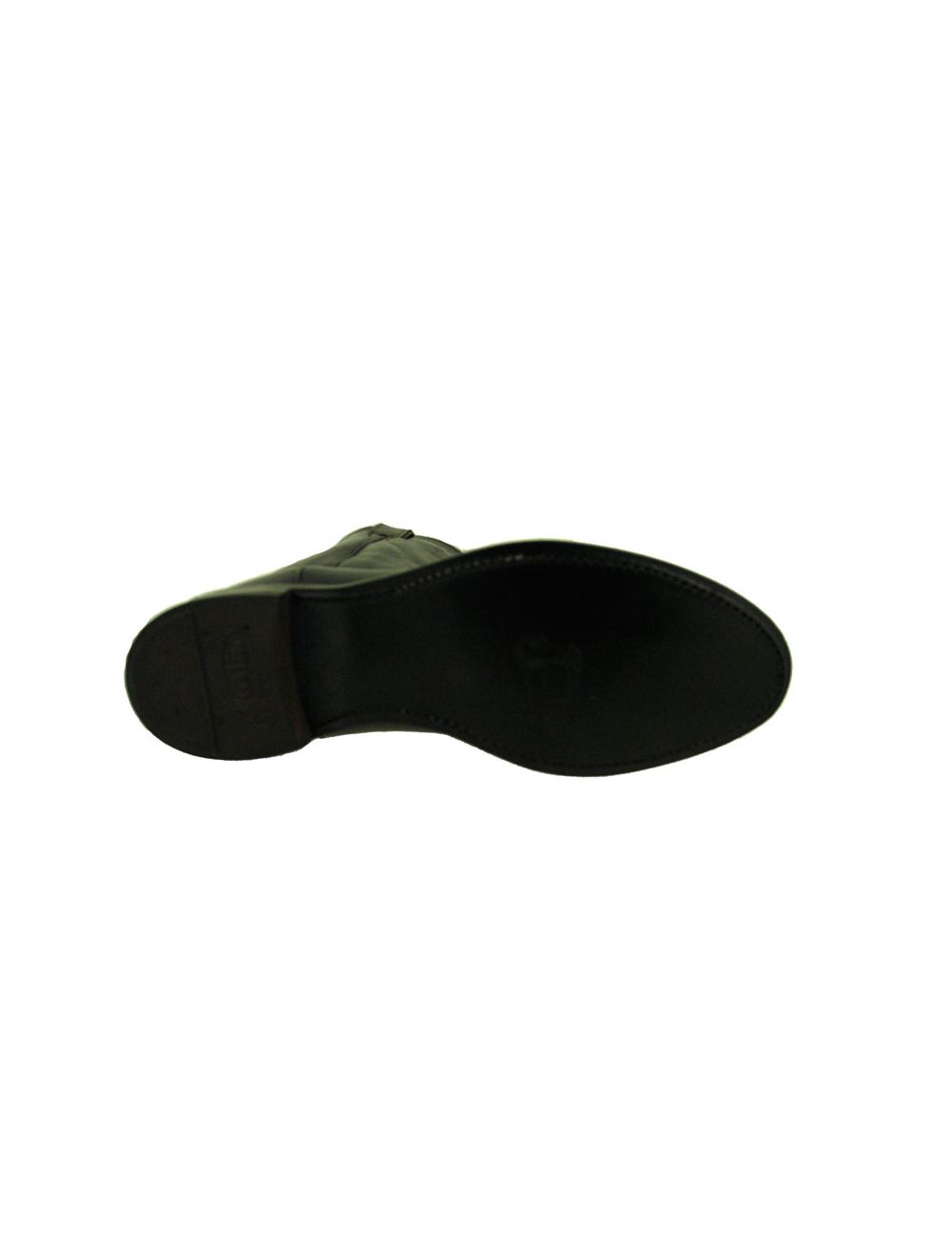 JUSTIN MEN'S ROYAL BLACK COWHIDE ROUND TOE 3233