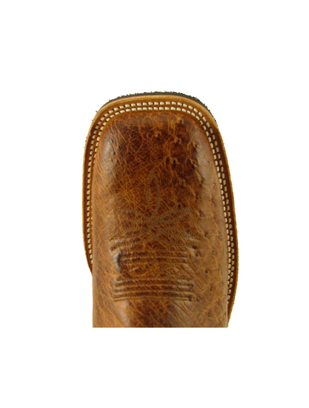 TONY LAMA MEN'S ANT DARK BROWN VINTAGE SMOOTH OSTRICH 9078