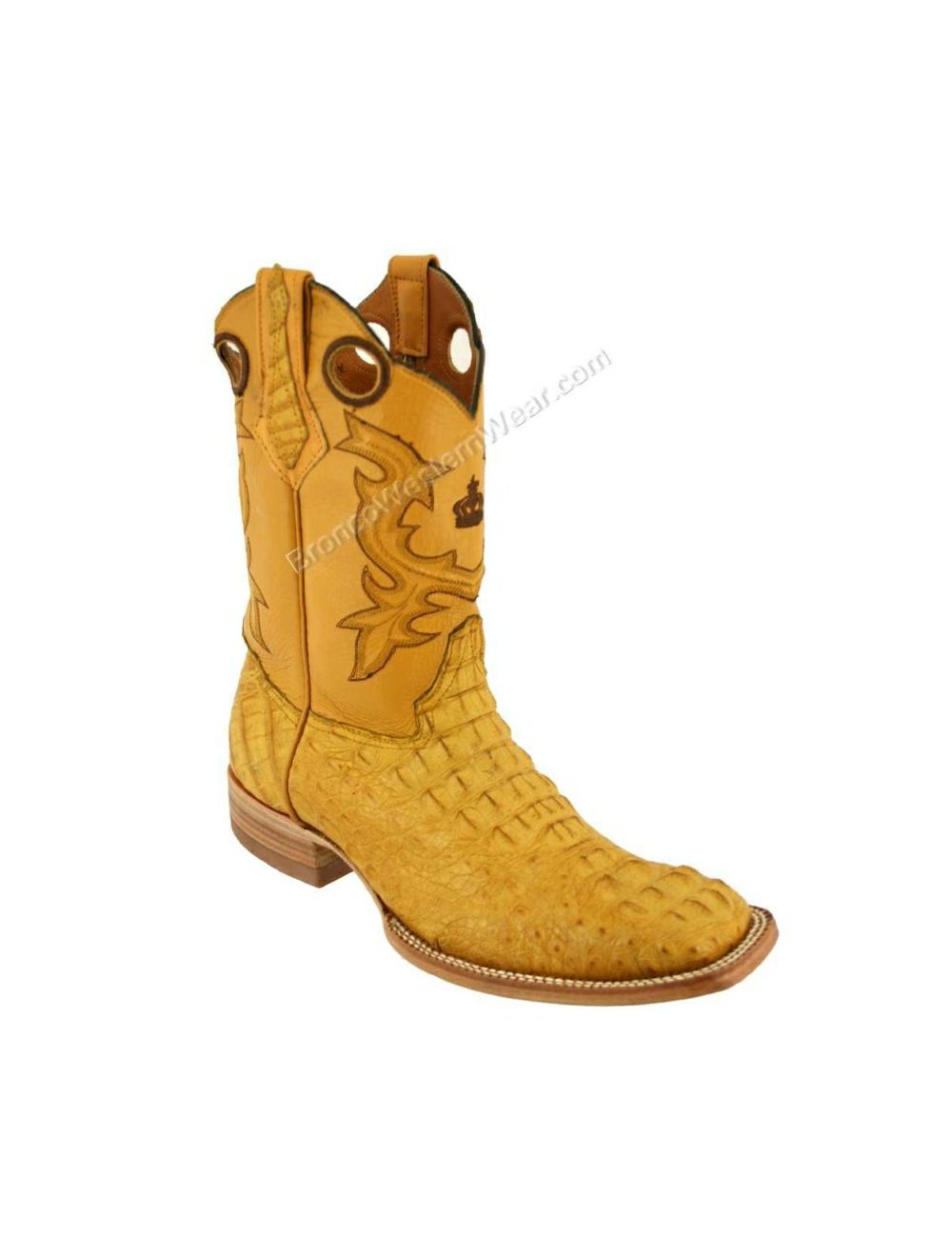 Yellow crocodile hotsell boots