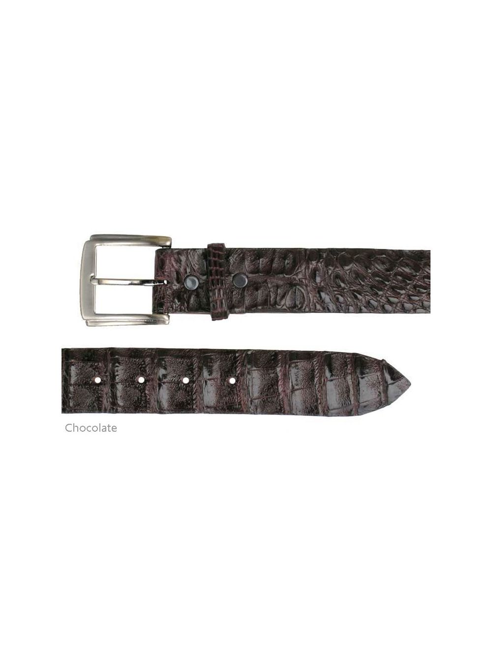 Bronco Genuine Crocodile Belts