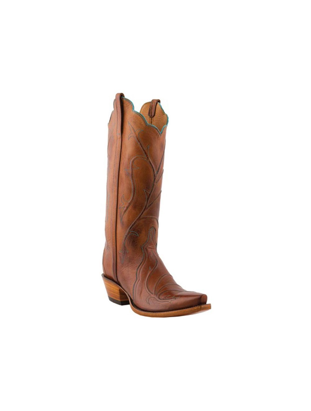 Lucchese | Python Belt :: Cognac L