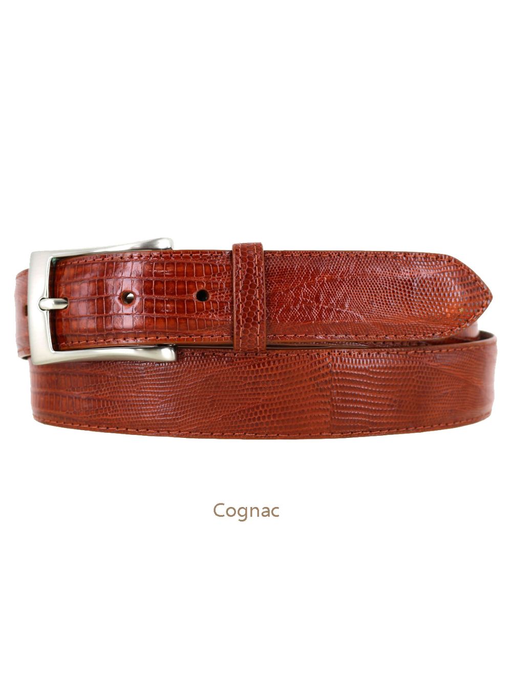 Bronco Handmade Genuine Lizard Belts