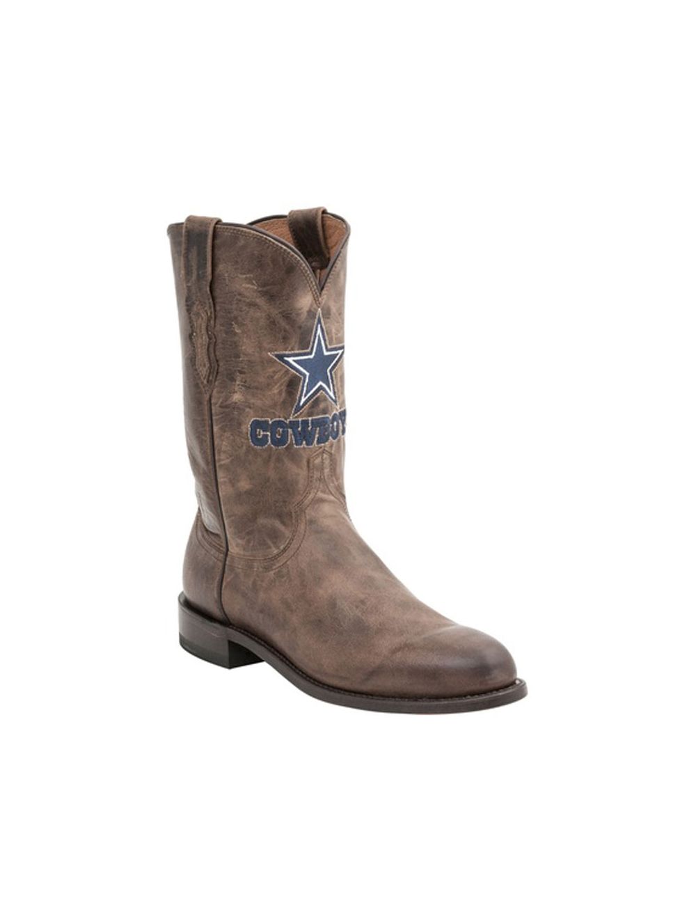 Lucchese M1016 Men s Tan Goat Round Toe Western Boots