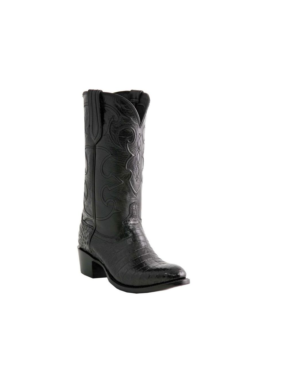 Crocodile on sale boots black