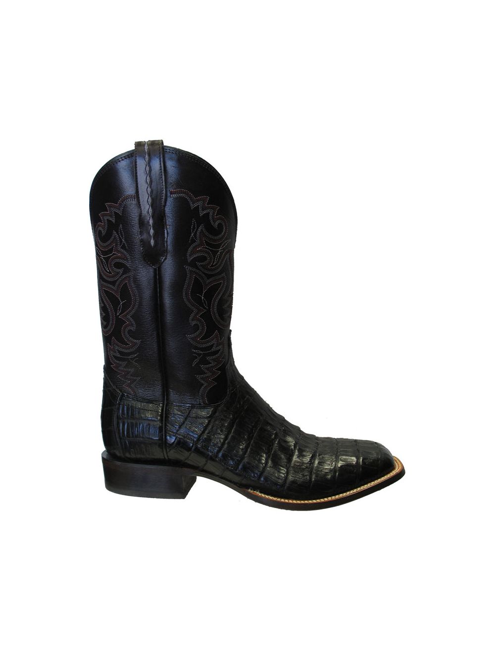 Lucchese caiman tail boots square toe 2025