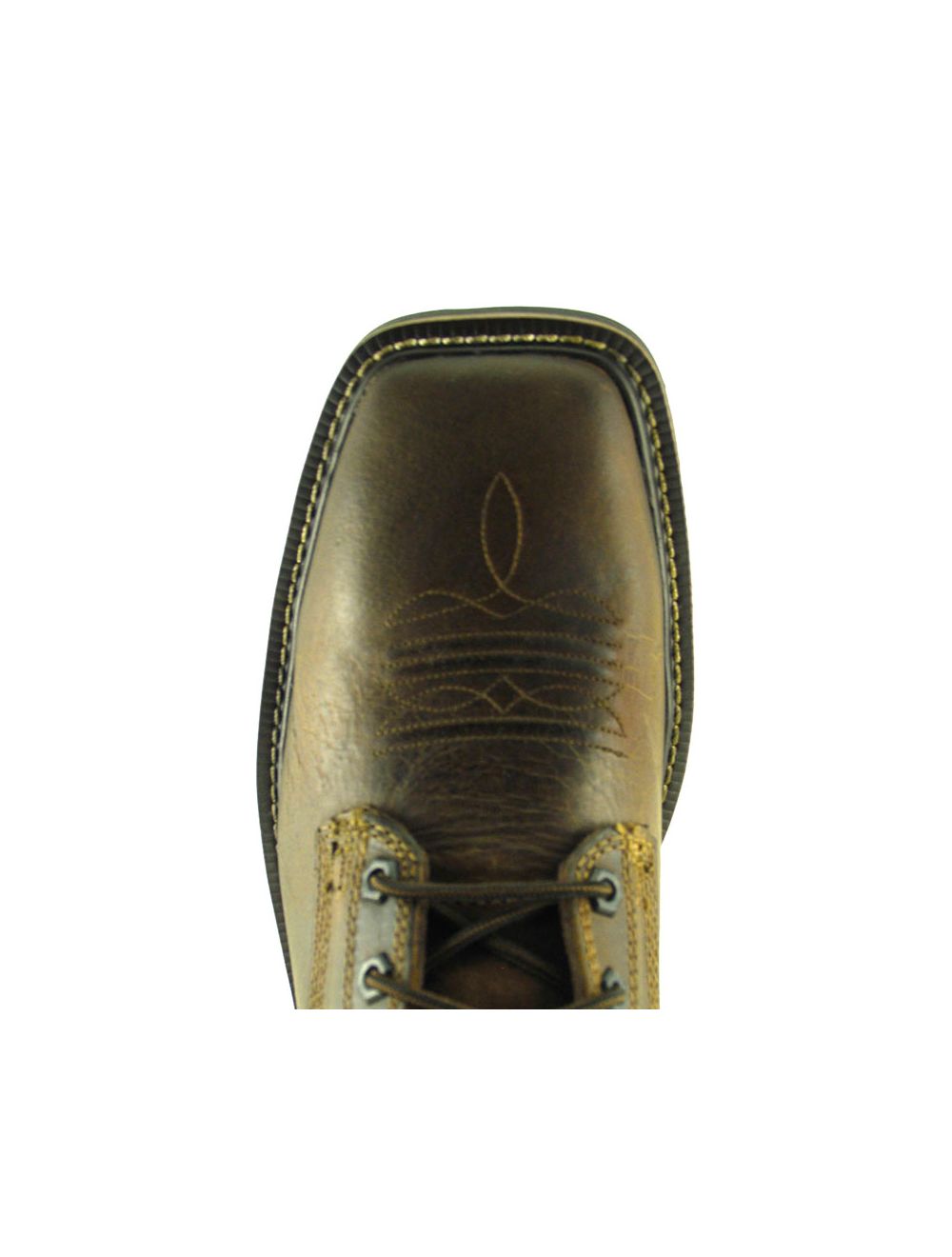 JUSTIN MEN S WK681 RUGGED TAN SQUARE TOE WORK BOOTS