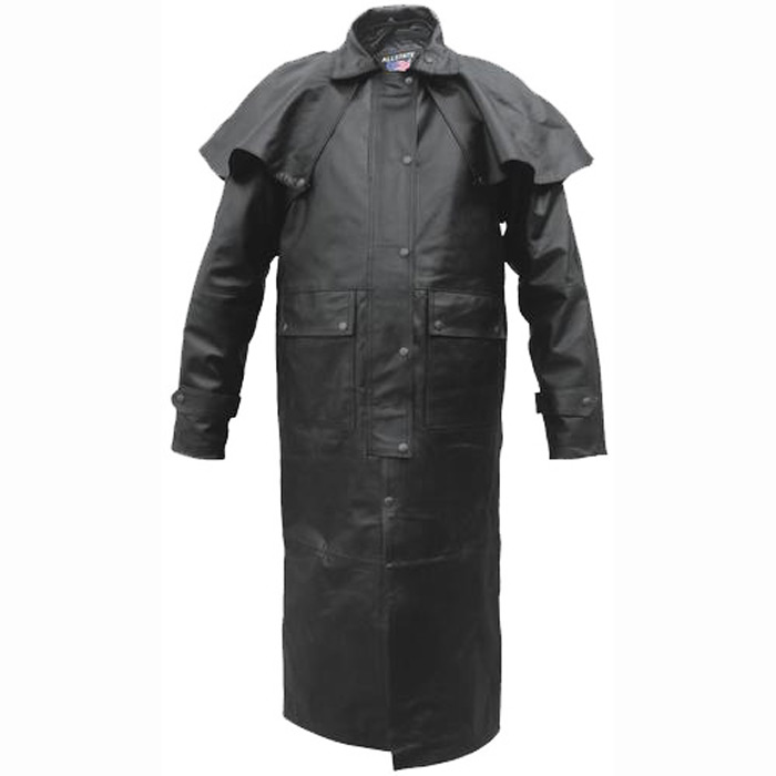 Men's Leather Duster