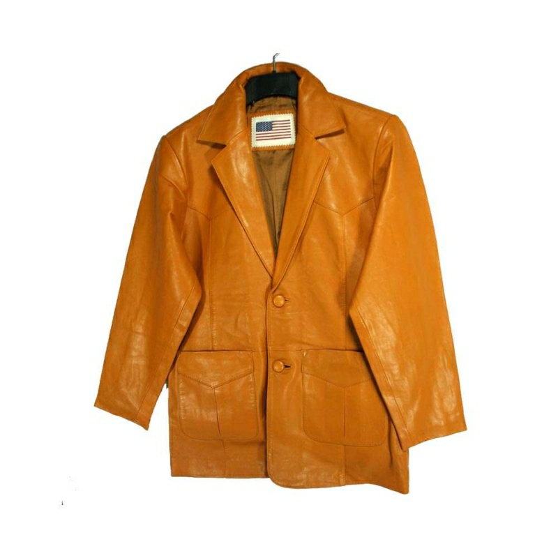 Western Blazer Buttercup Lamb Skin