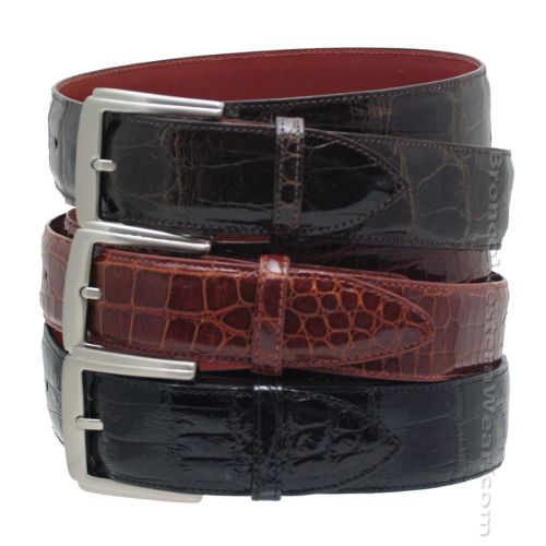 Hand Made Alligator Ranger Belt