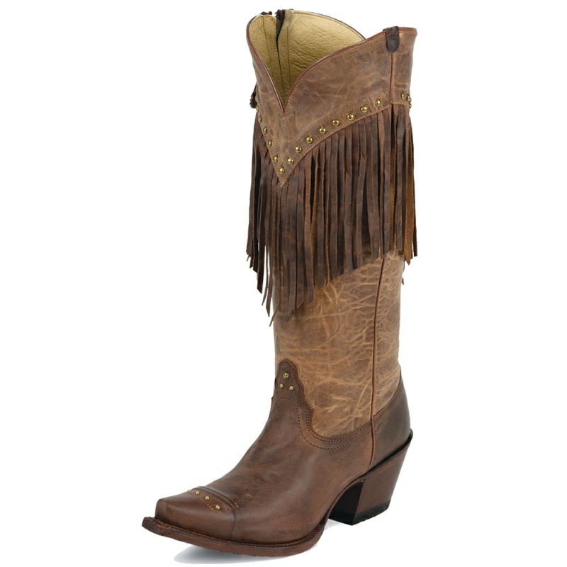 TONY LAMA WOMEN'S MOSTO TUCSON SNIP TOE WESTERN BOOTS