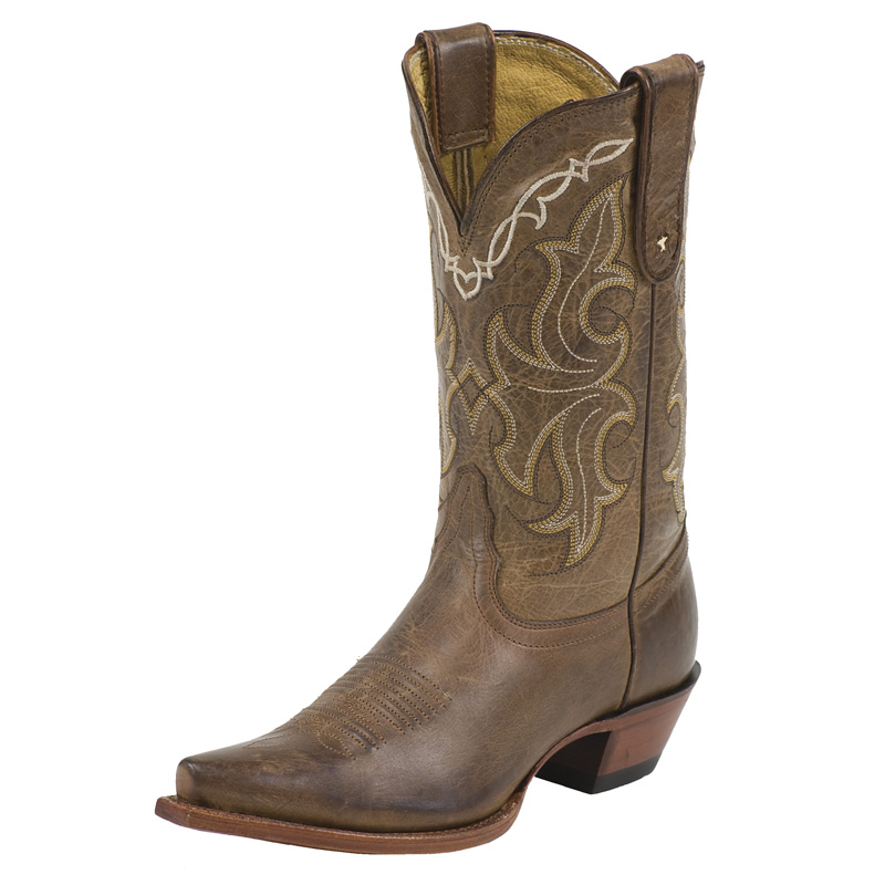 TONY LAMA WOMEN'S HONEY SAGUARO SNIP TOE BOOTS