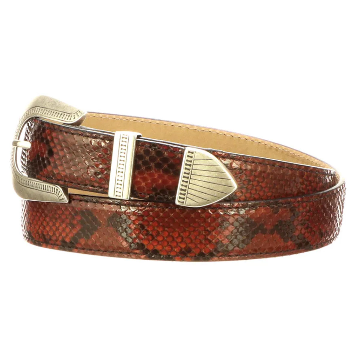 Lucchese Women’s Cognac Python Belt